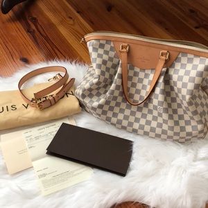 Louis Vuitton Siracusa GM Damier azur